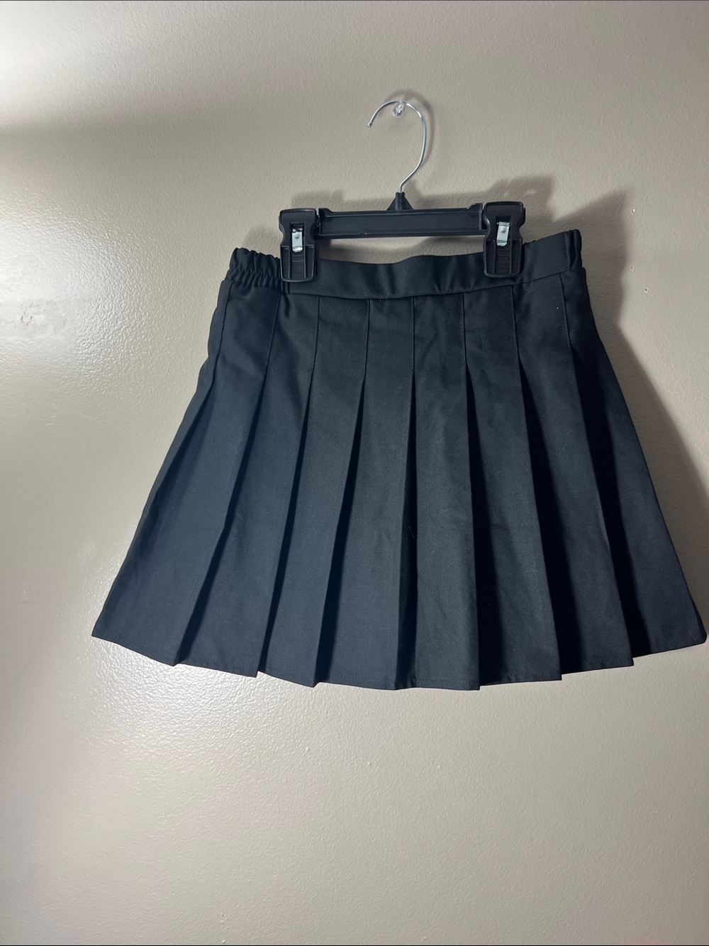 Classic Black Pleated Skirt - kids